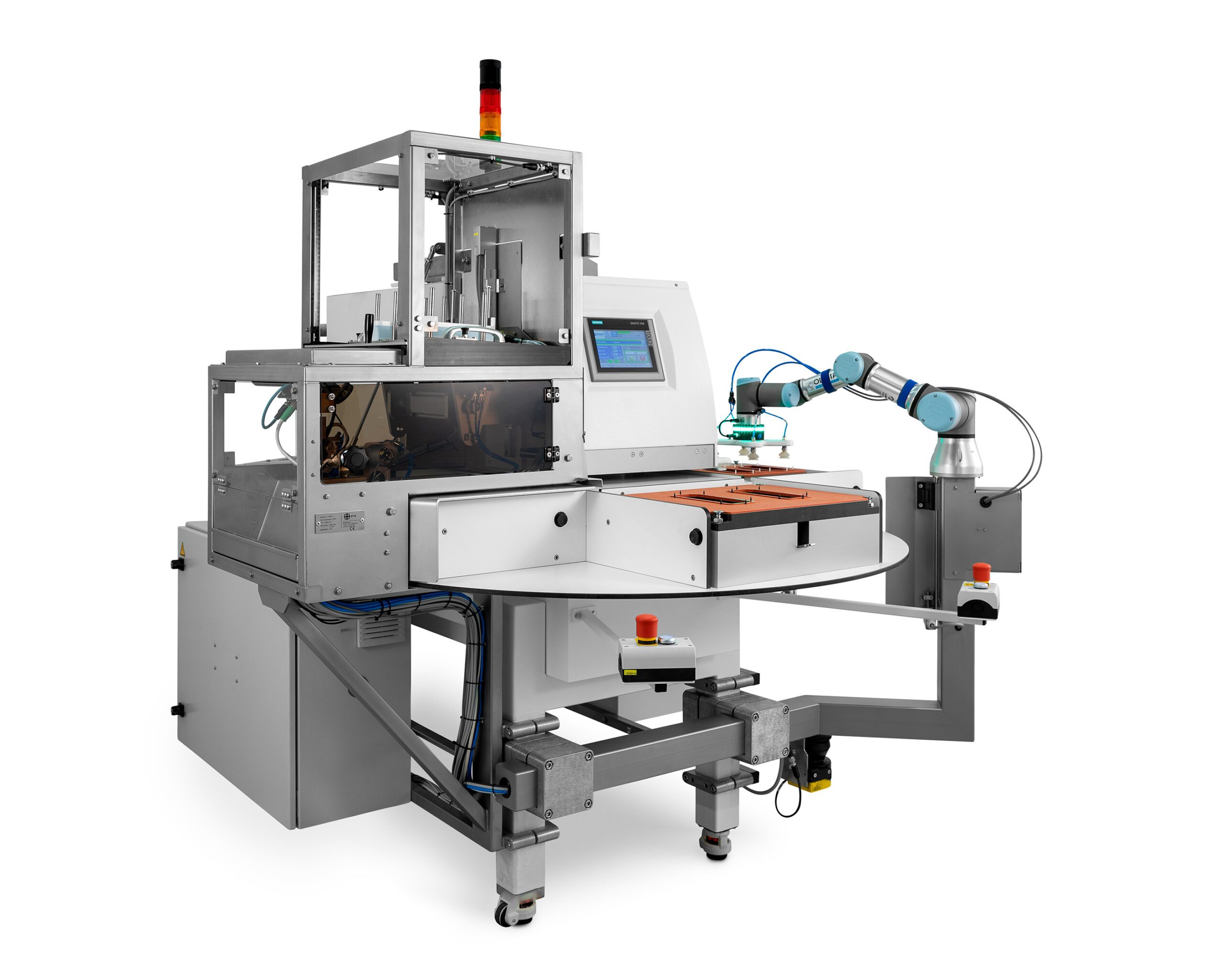 Cobot And Automatic Sheet Dispenser NX-B Sealer | GTE Engineering